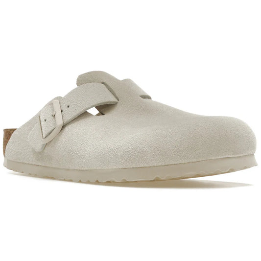 Birkenstock Boston White Antique