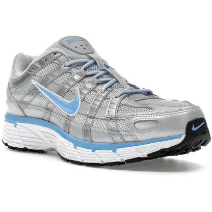 Nike P-6000 Metallic Silver University Blue