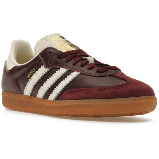 Adidas Samba Maroon Metallic Gold