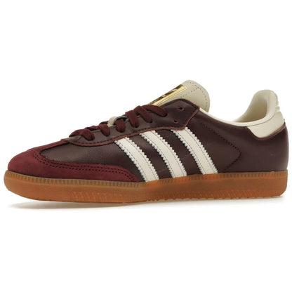 Adidas Samba Maroon Metallic Gold