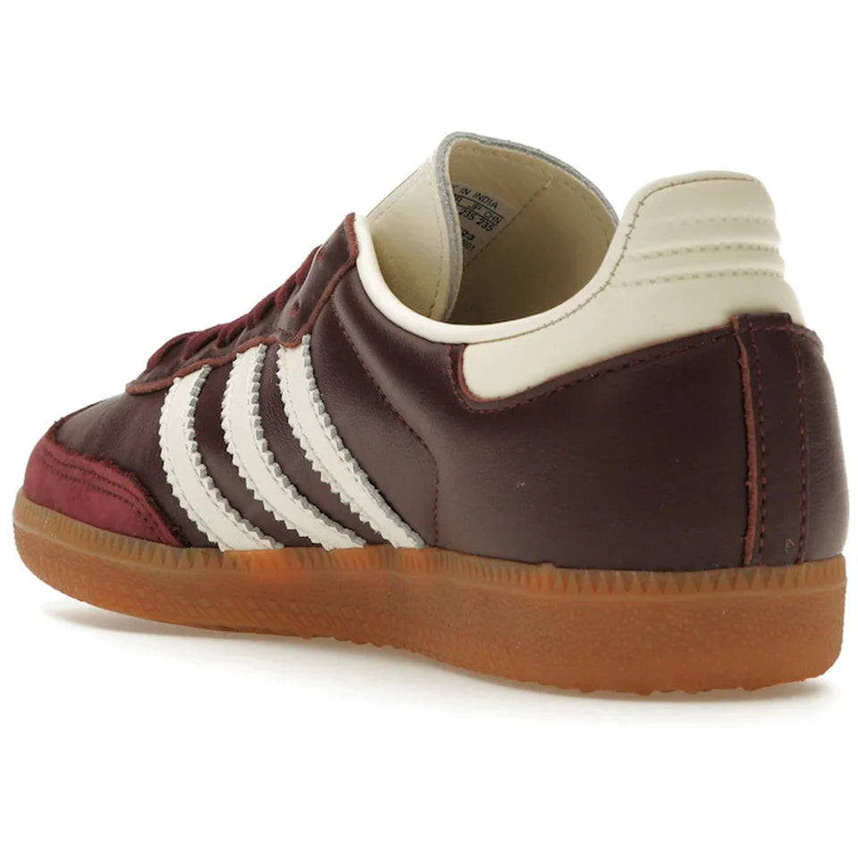 Adidas Samba Maroon Metallic Gold