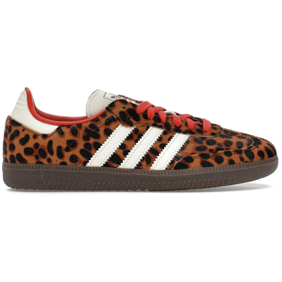 Adidas Samba OG Preloved Red Leopard