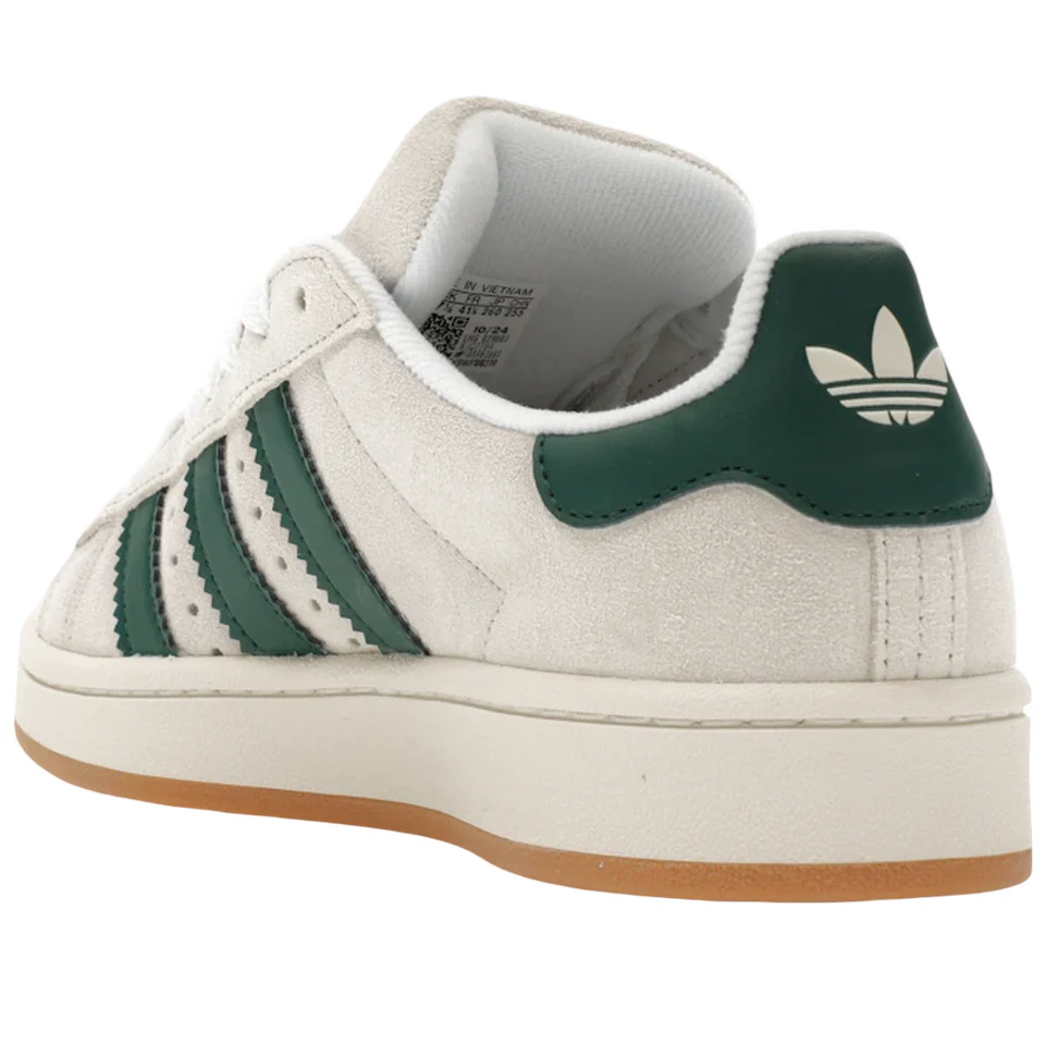 Adidas Campus 00s Crystal White Collegiate Green