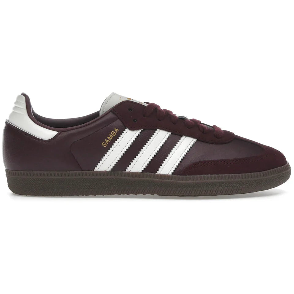 adidas Samba OG Maroon Off White Gum