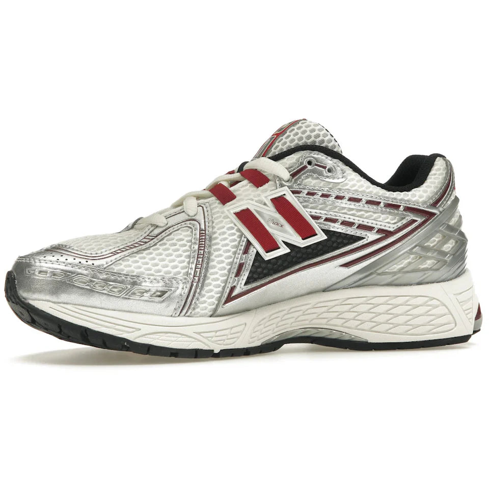 New Balance 1906R Silver Classic Crimson