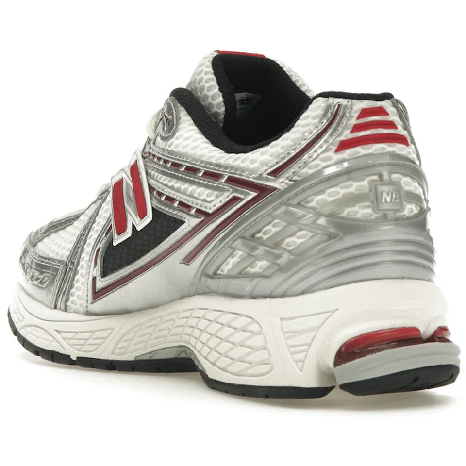 New Balance 1906R Silver Classic Crimson
